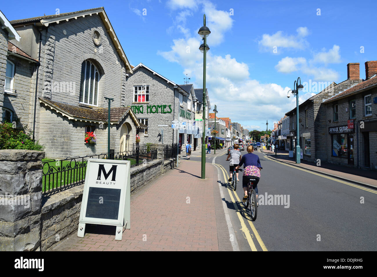 High Street, Street, Somerset, England, United Kingdom Stock Photo