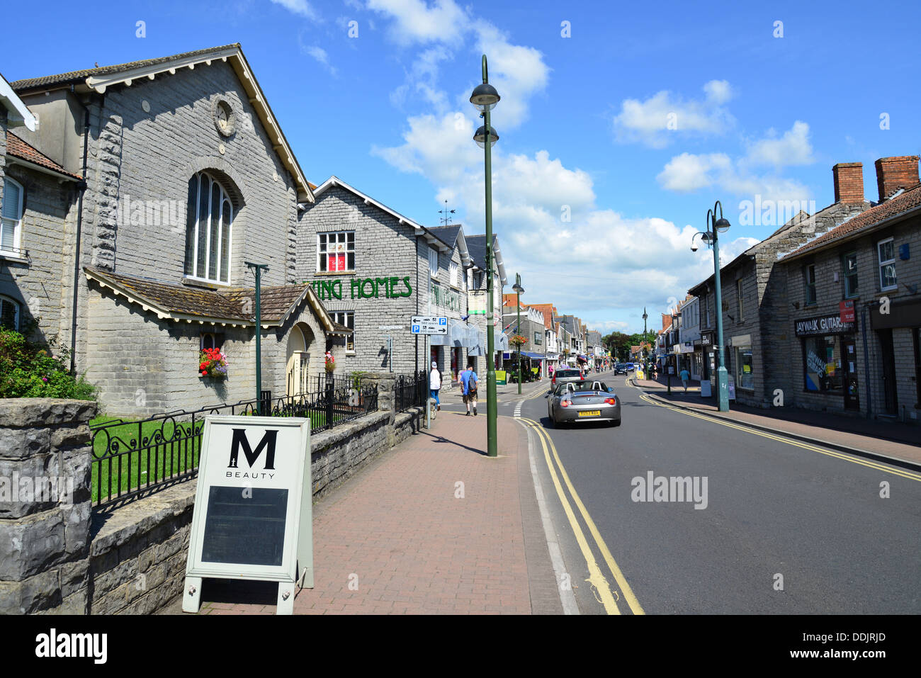 High Street, Street, Somerset, England, United Kingdom Stock Photo Alamy