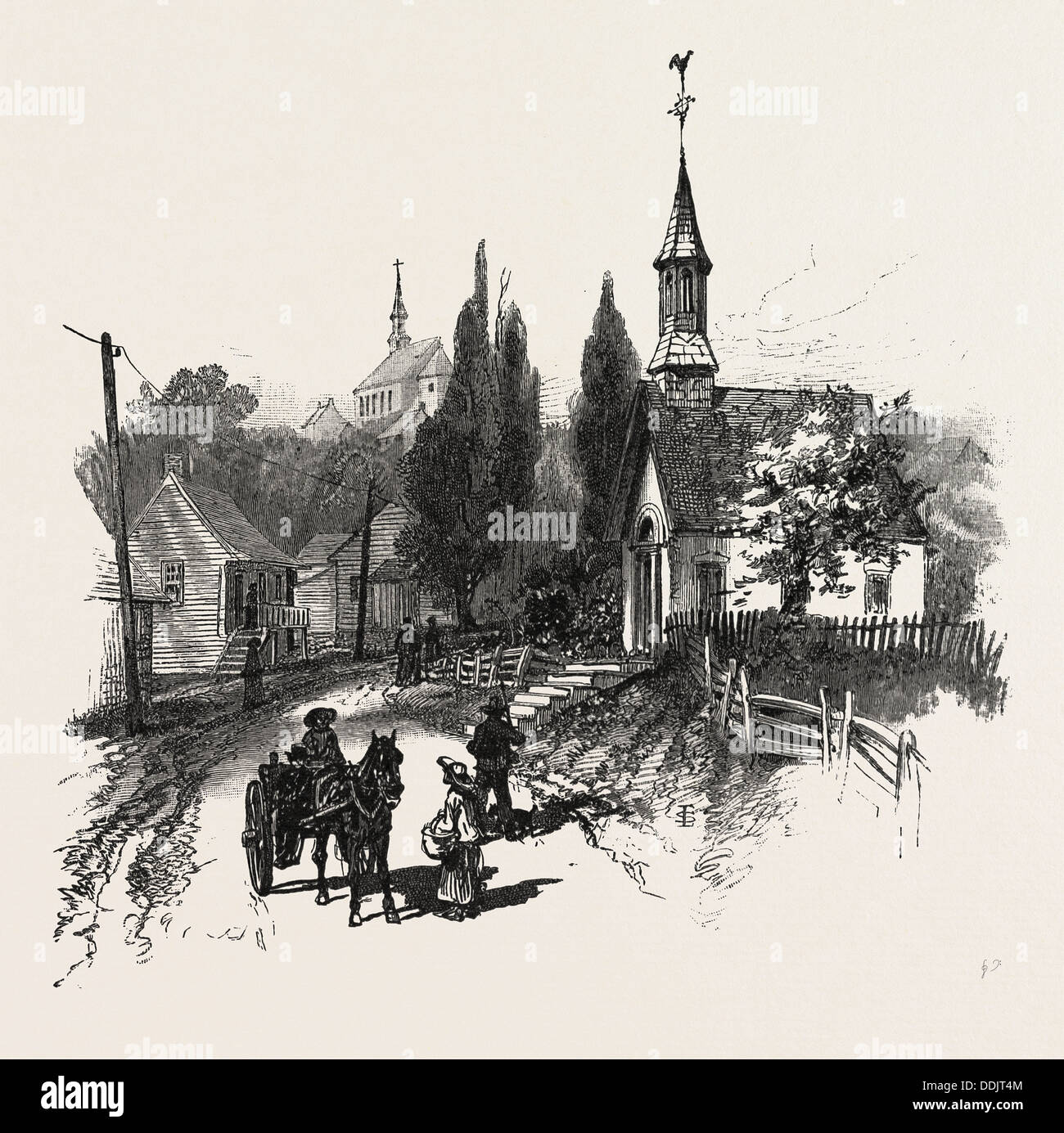 FRENCH CANADIAN LIFE, L'ANGE GARDIEN., CANADA, CENTURY