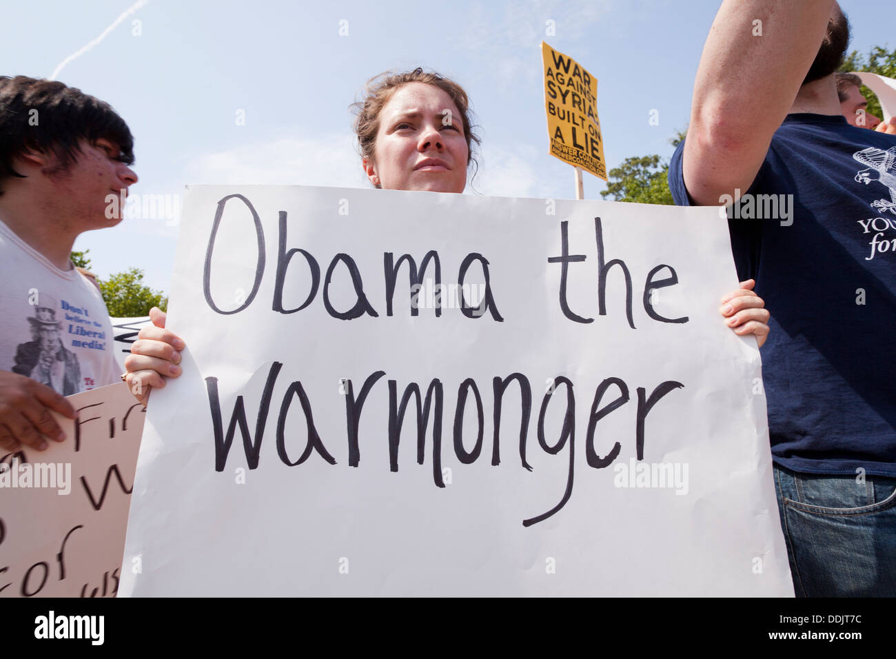 Obama's foreign policy opponent - Washington, DC USA Stock Photo