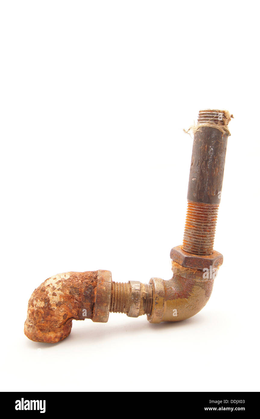 Gas distribution pipe Cut Out Stock Images & Pictures - Alamy