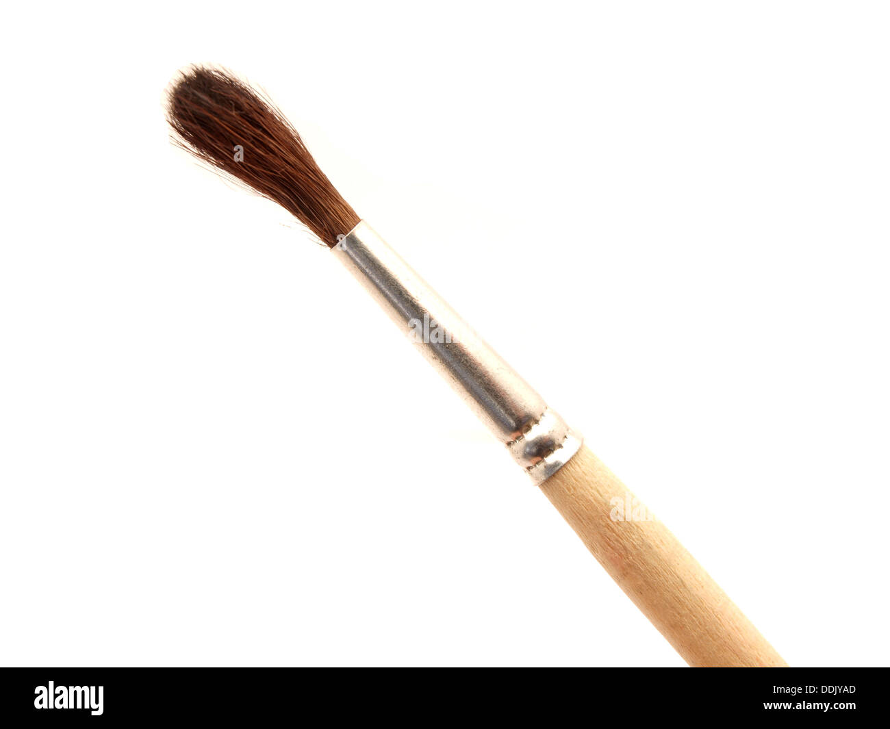 Brushe on a white background Stock Photo