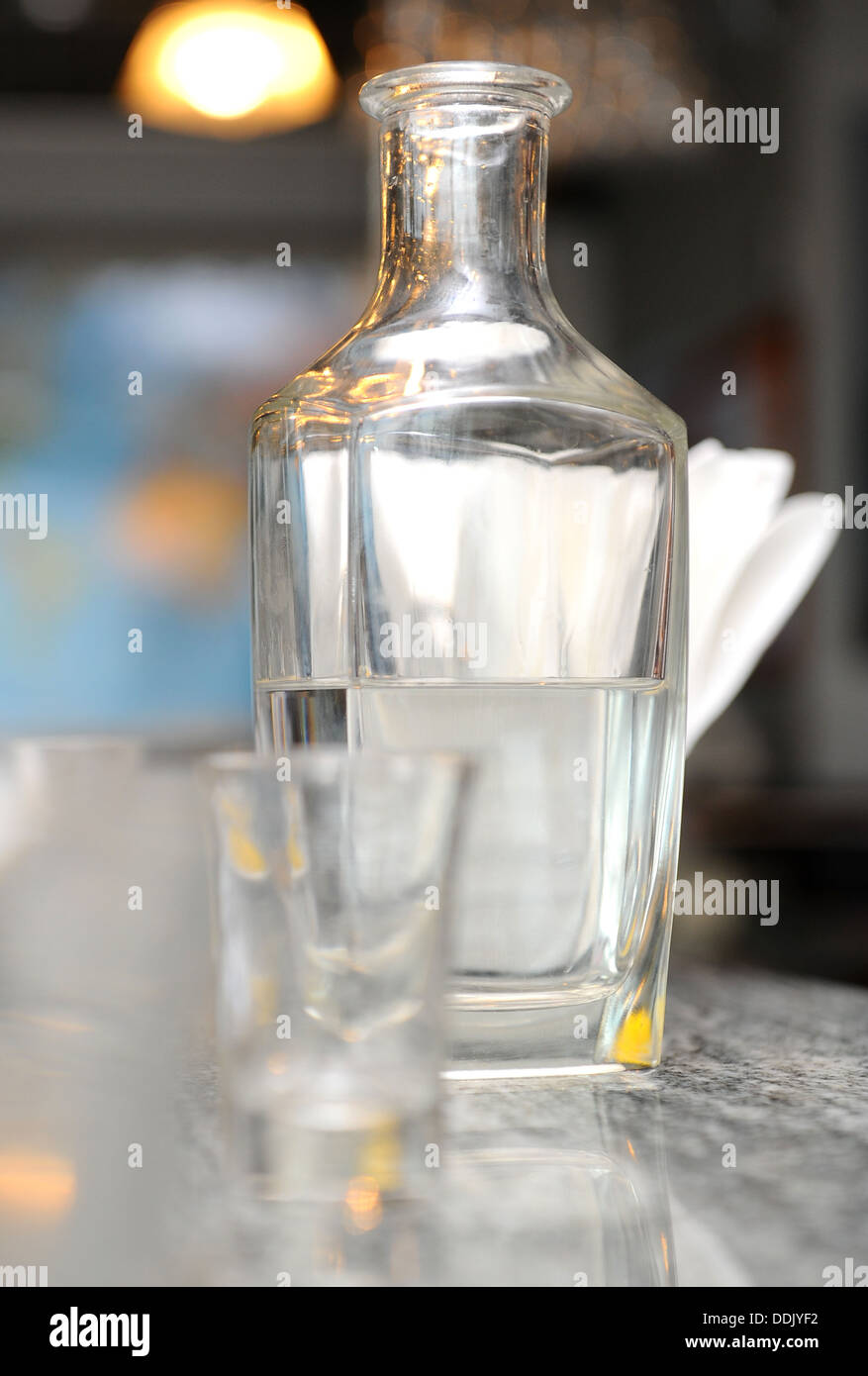 Vodka alcohol drink bottle hi-res stock photography and images - Alamy
