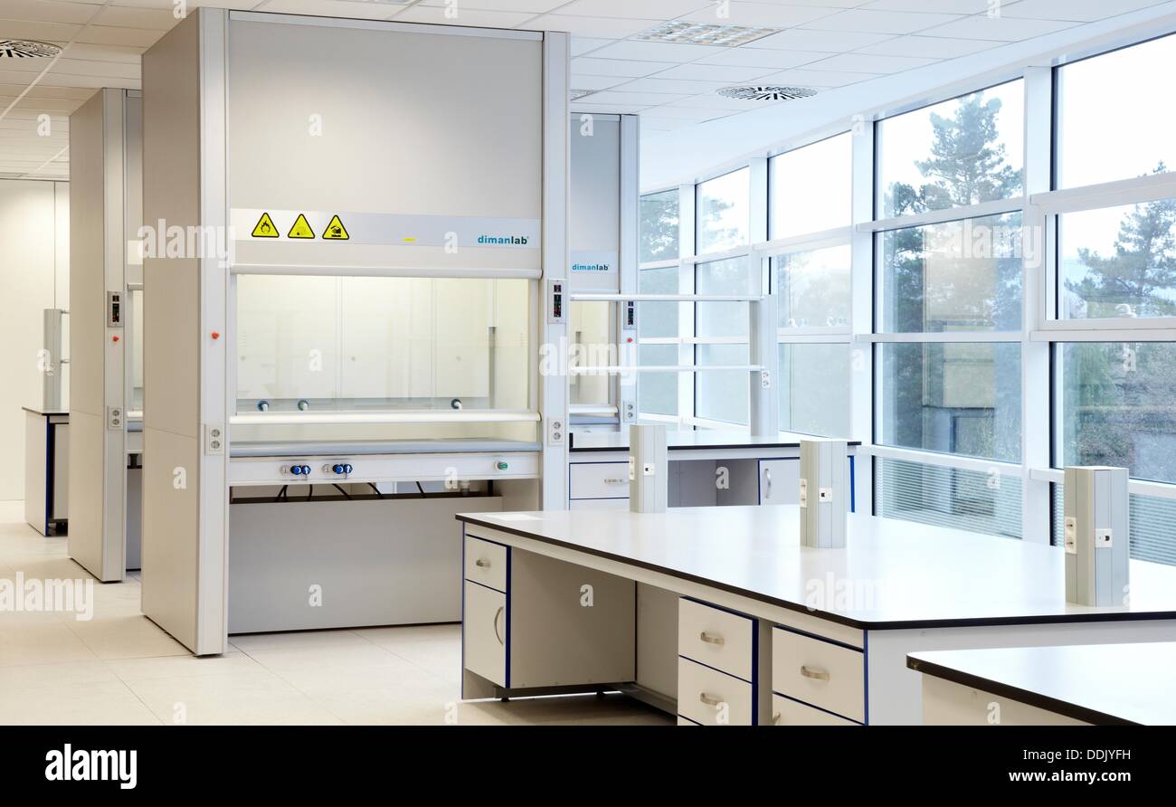 Furniture of a chemistry laboratory, biomedicine, San Sebastian
