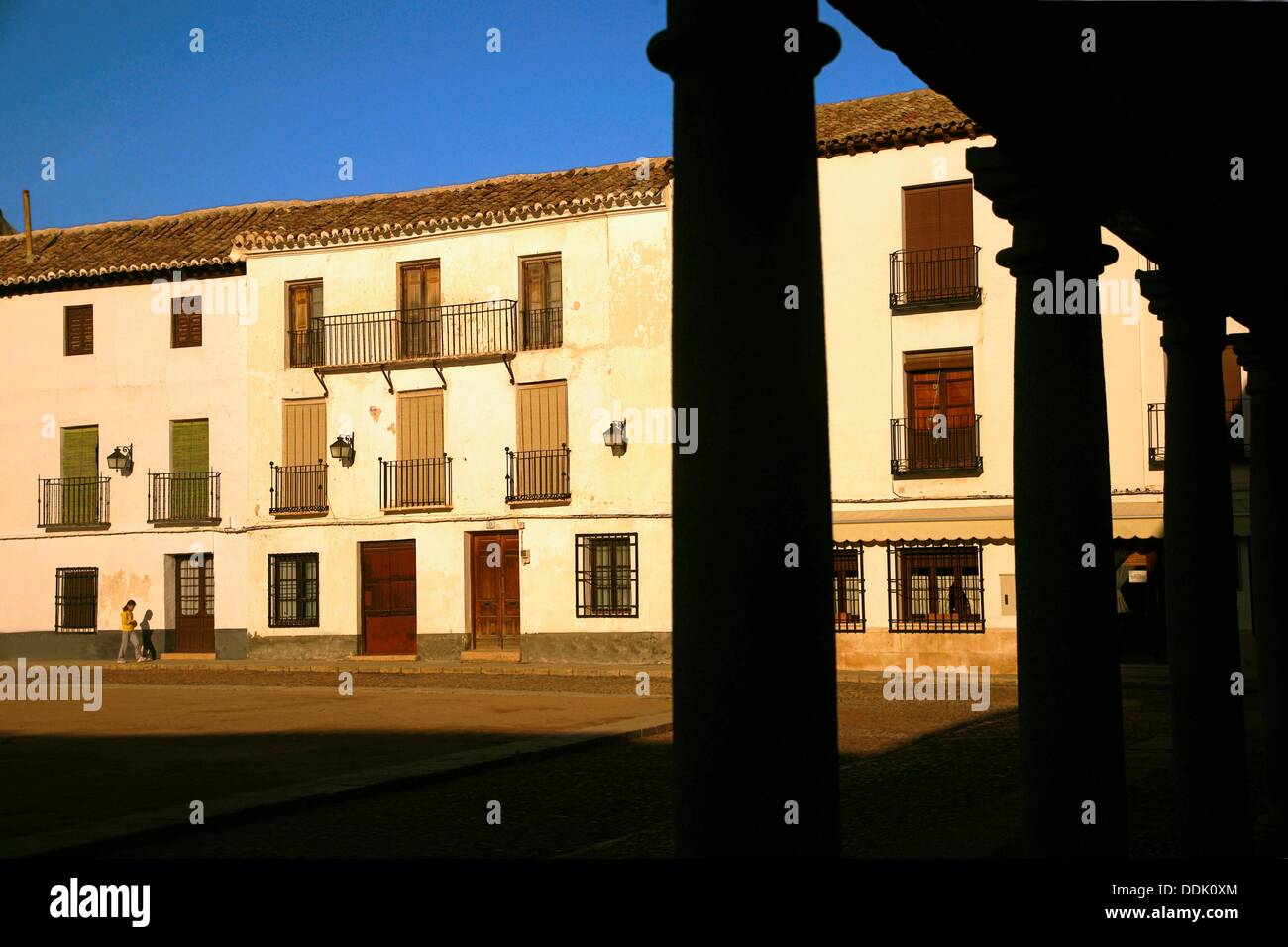 Plaza Mayor (main square), Tembleque, Toledo province, CastillaLa