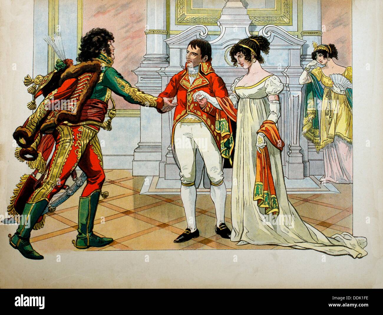 HistoryFrance General Murat receiving of First Consul, Bonaparte, the