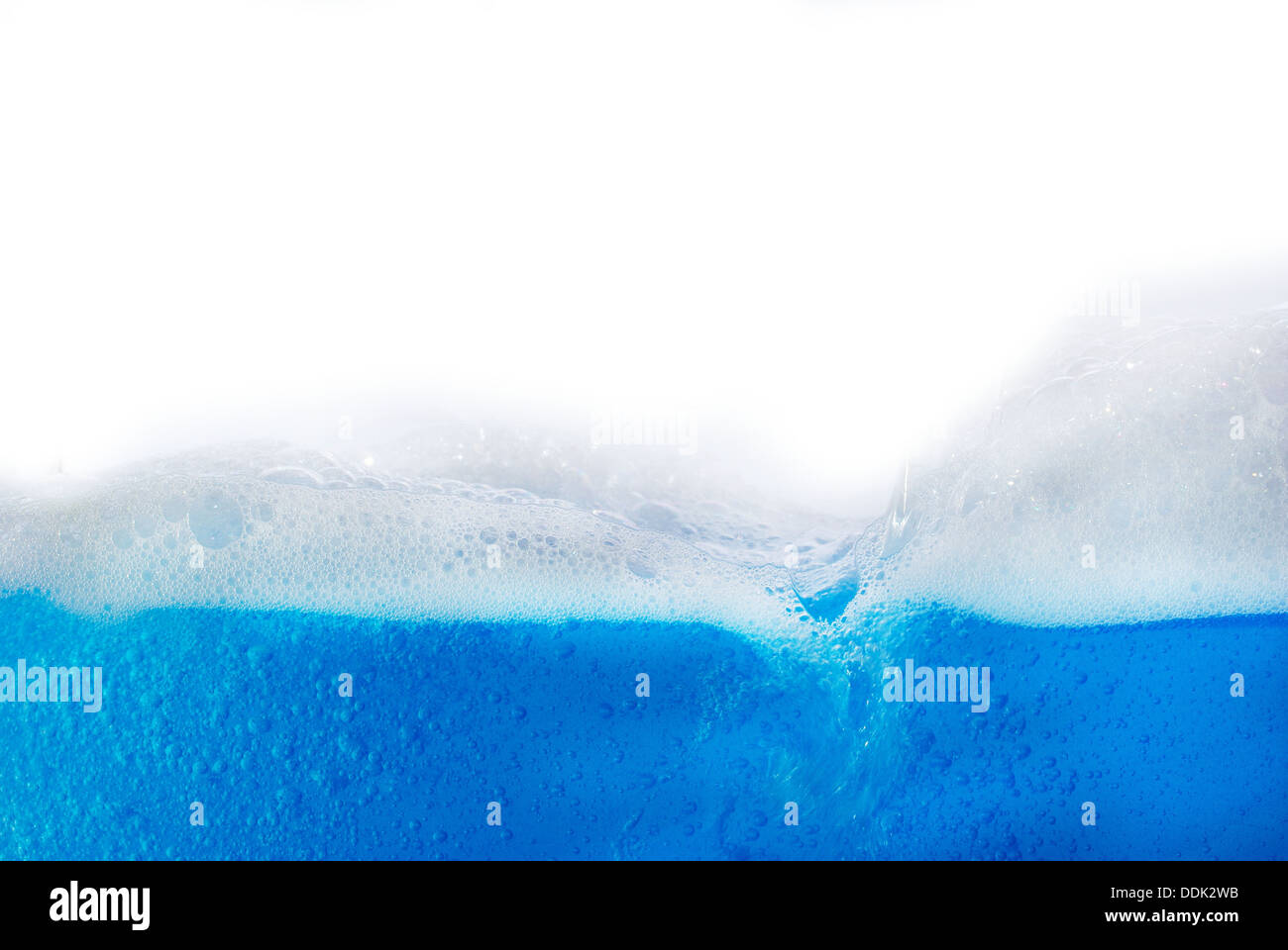 bubbles in water on white background Stock Photo Alamy