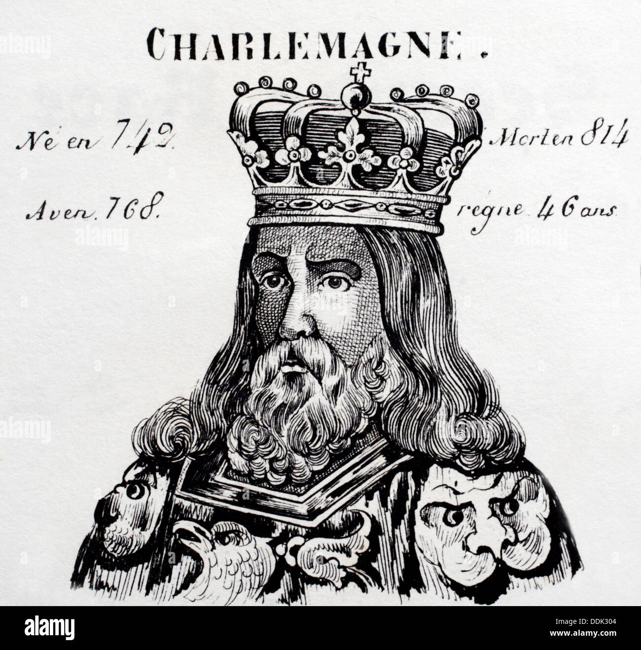 King charlemagne hires stock photography and images Alamy