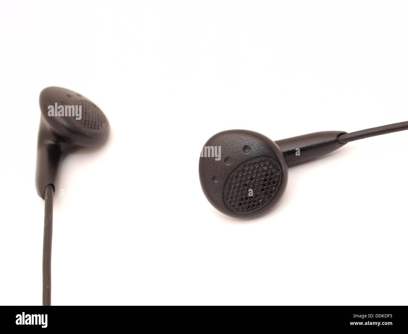 Headphones on a white background Stock Photo - Alamy