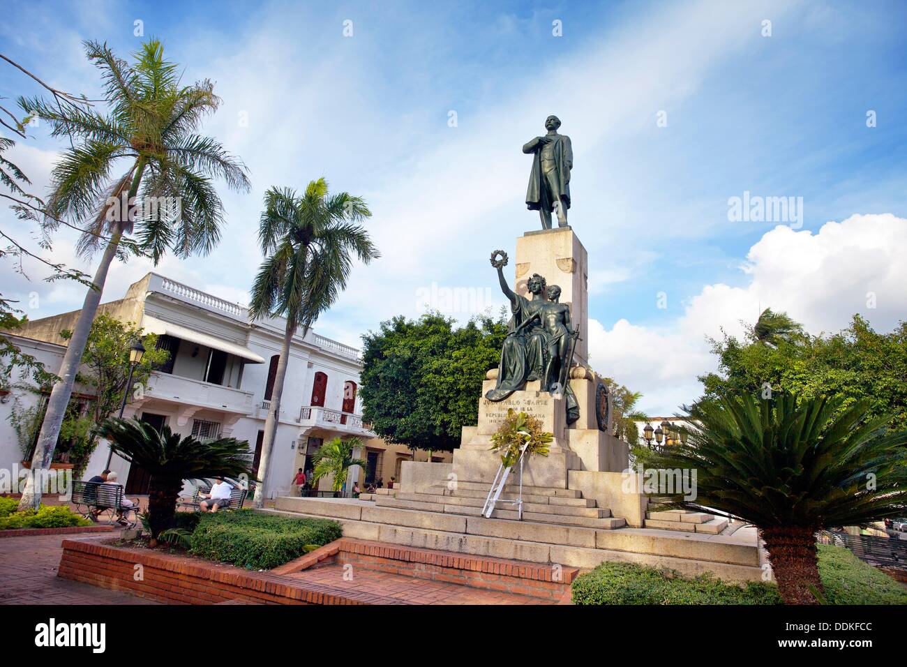 Statue of Juan Pablo Duarte, Santo Domingo, Dominican Republic, West