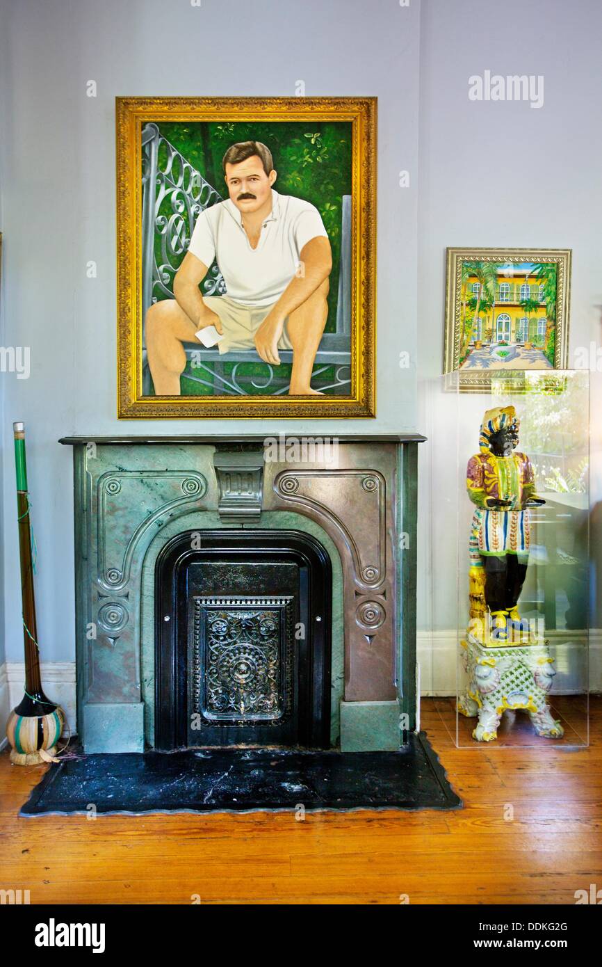 Ernest Hemingway home and museum Key West Florida, USA Stock Photo Alamy