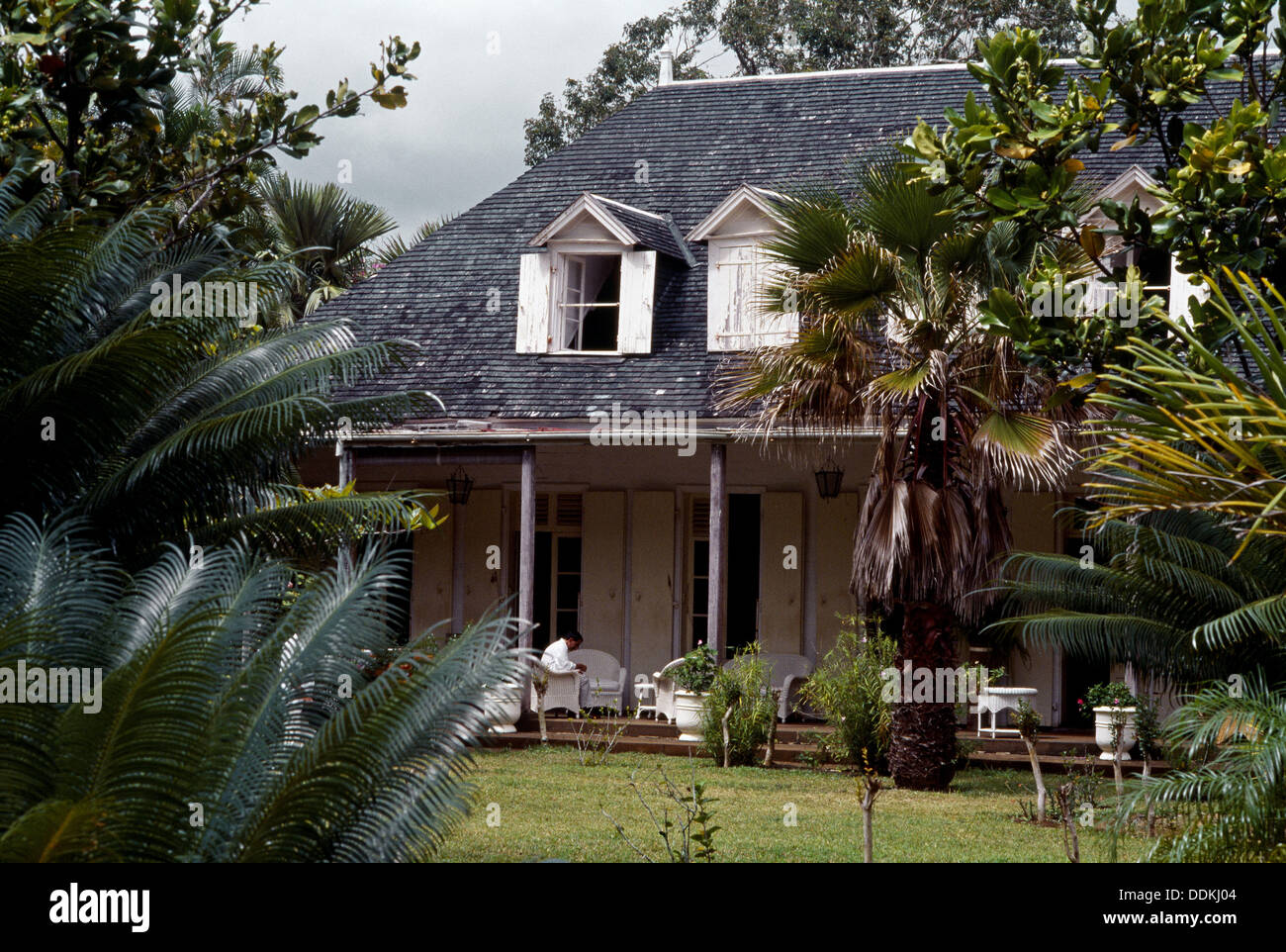 Eureka House (built in 1830). Mauritius Island Stock Photo Alamy