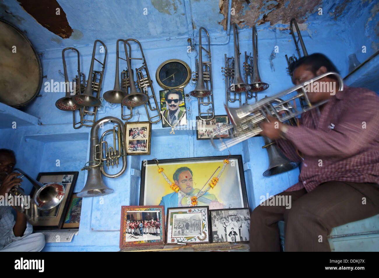 Music band, Jodhpur. Rajasthan. India Stock Photo Alamy