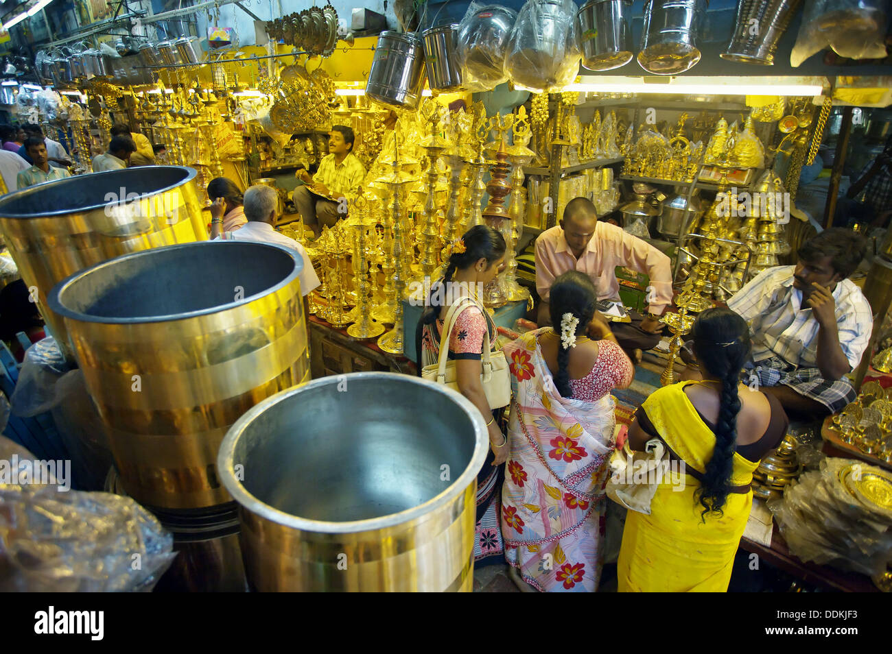 Market, Madurai. Tamil Nadu, India Stock Photo Alamy