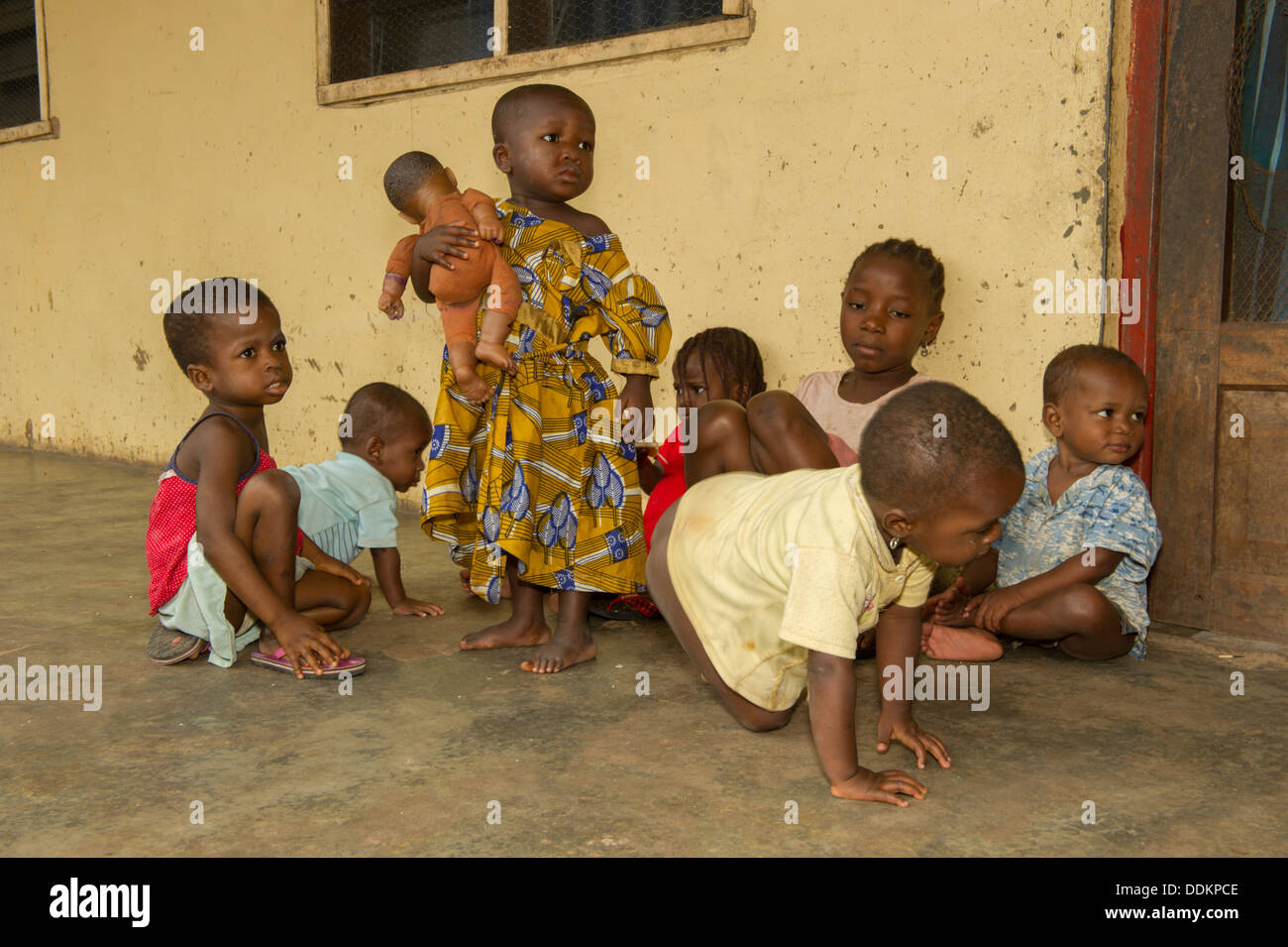 Black african children hi-res stock photography and images - Alamy