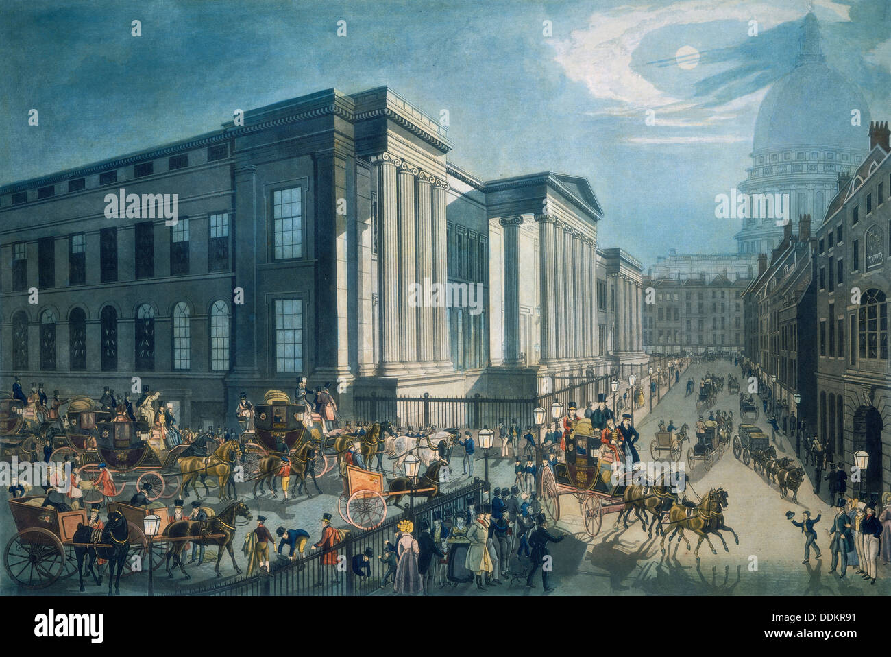 The Royal Mail starting from the General Post Office, St Martin's le ...