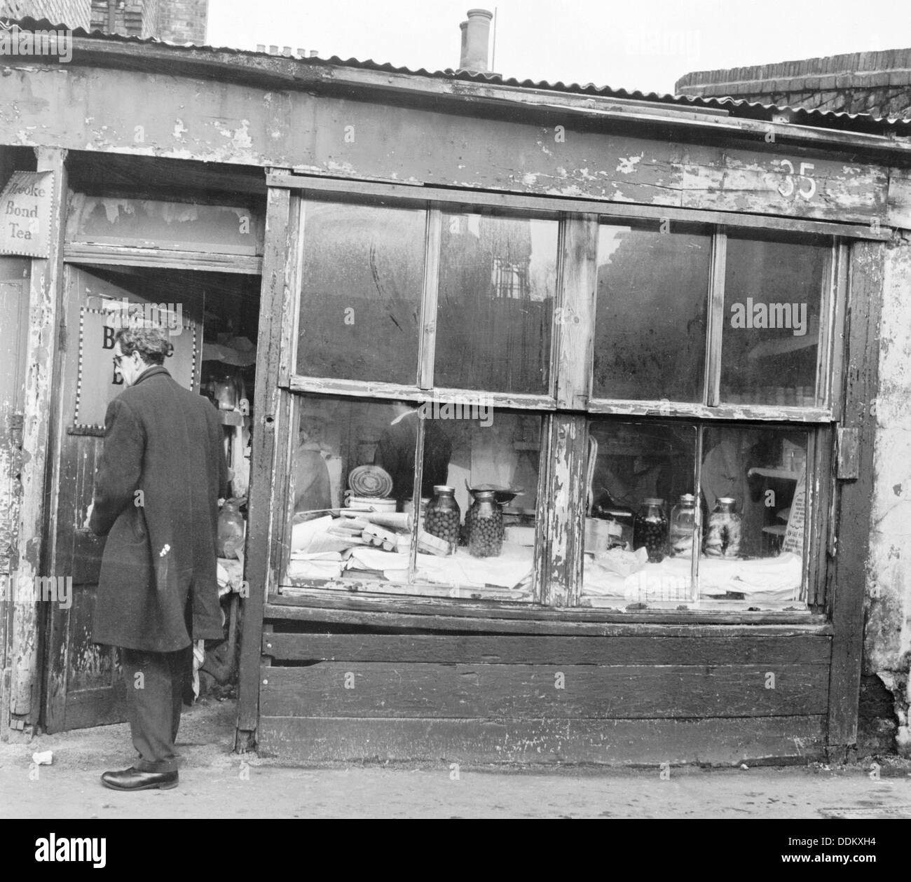 Shop in Old Montague Street, London.  Artist: Willson Stock Photo