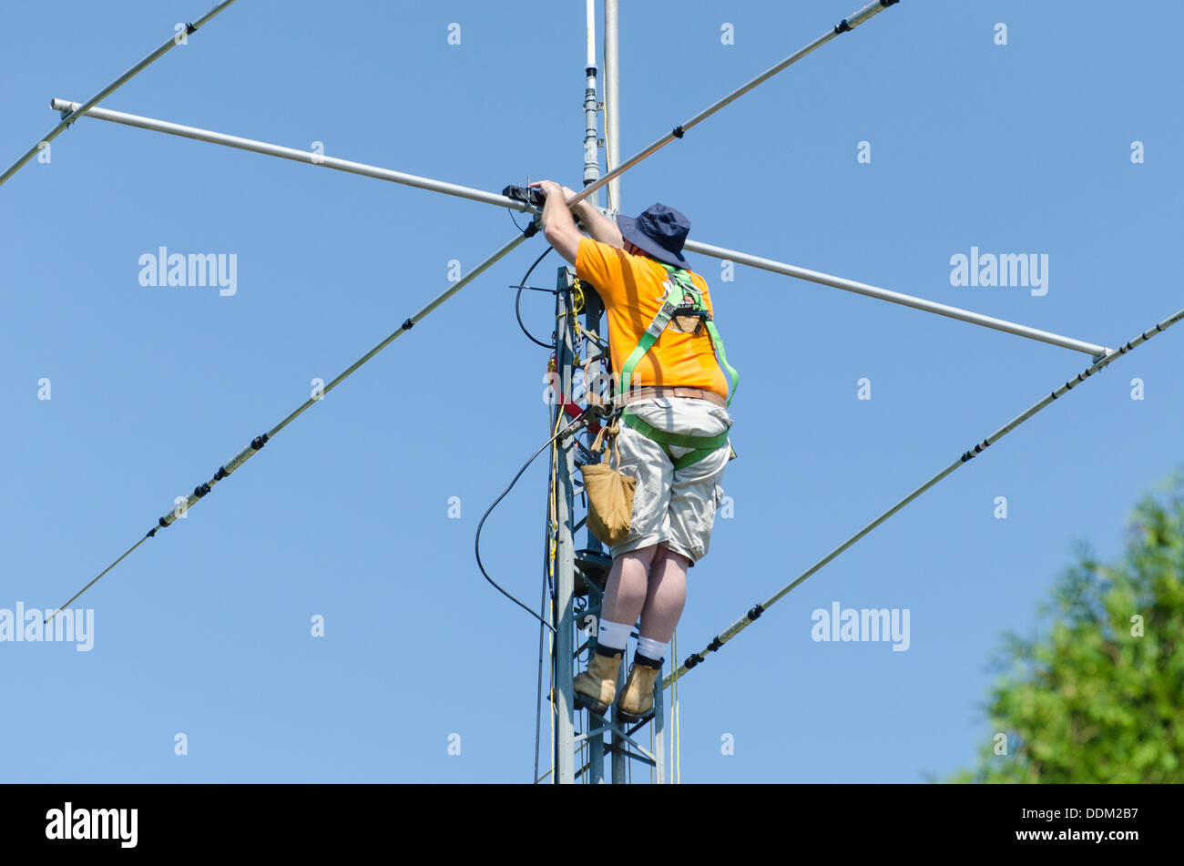 Ham radio antenna hi-res stock photography and images - Alamy