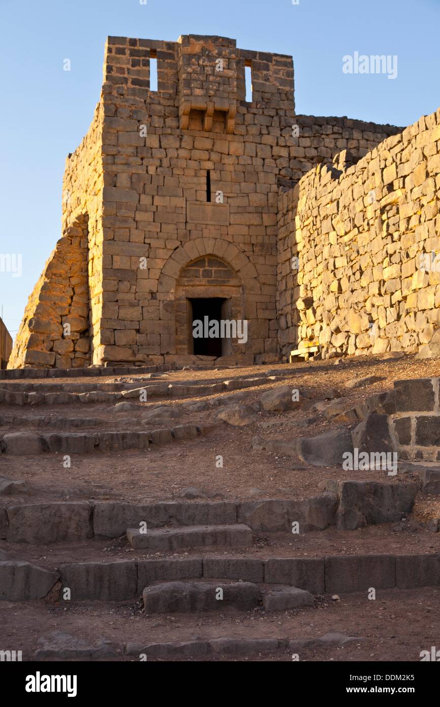 Desert Castle of AlAzraq, Jordan, Middle East Stock Photo Alamy