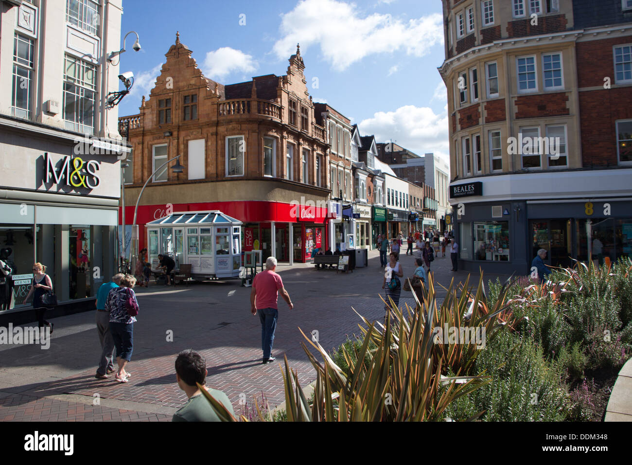Bedford town centre hires stock photography and images Alamy