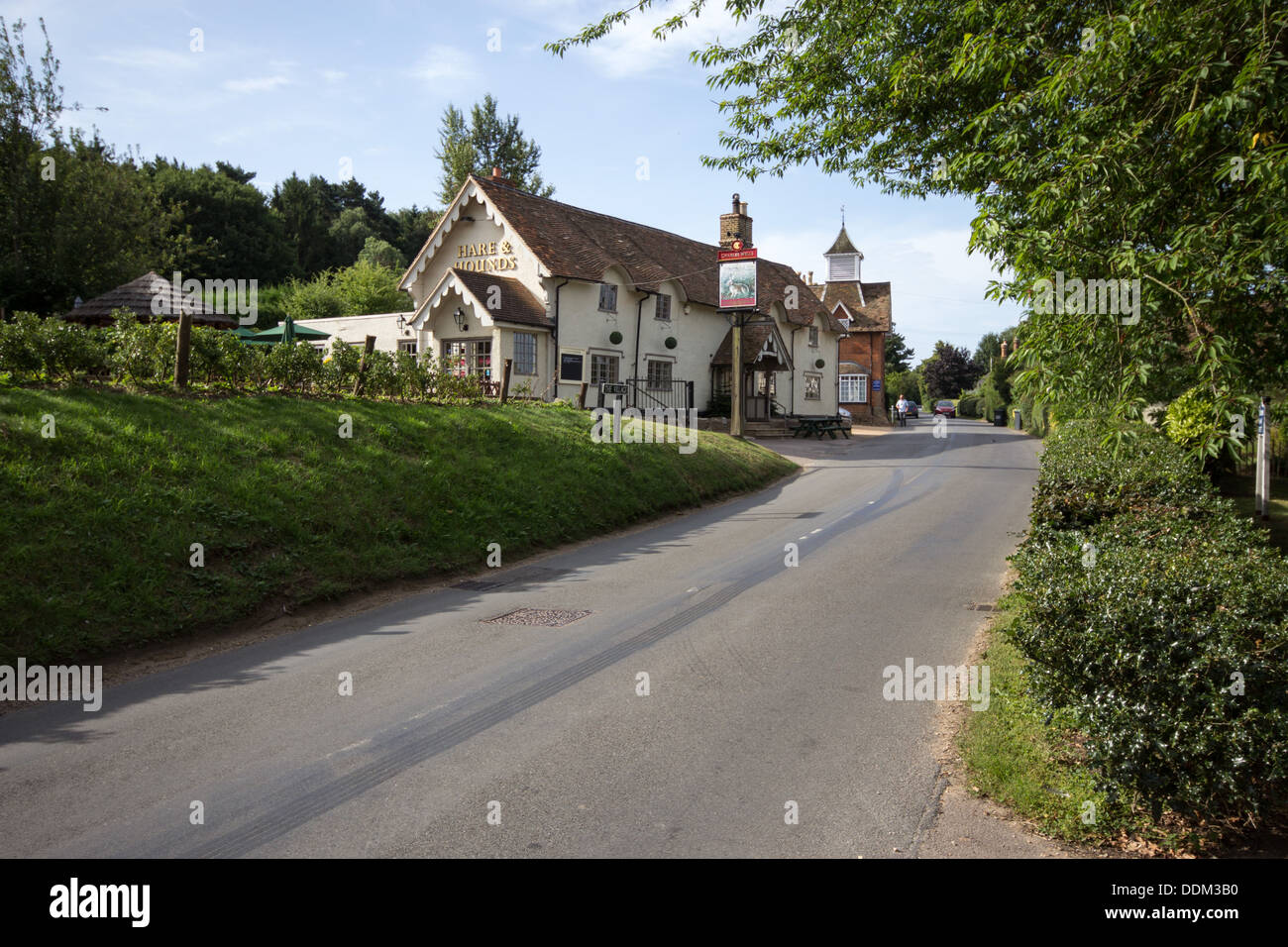 Old Warden street scene Stock Photo Alamy