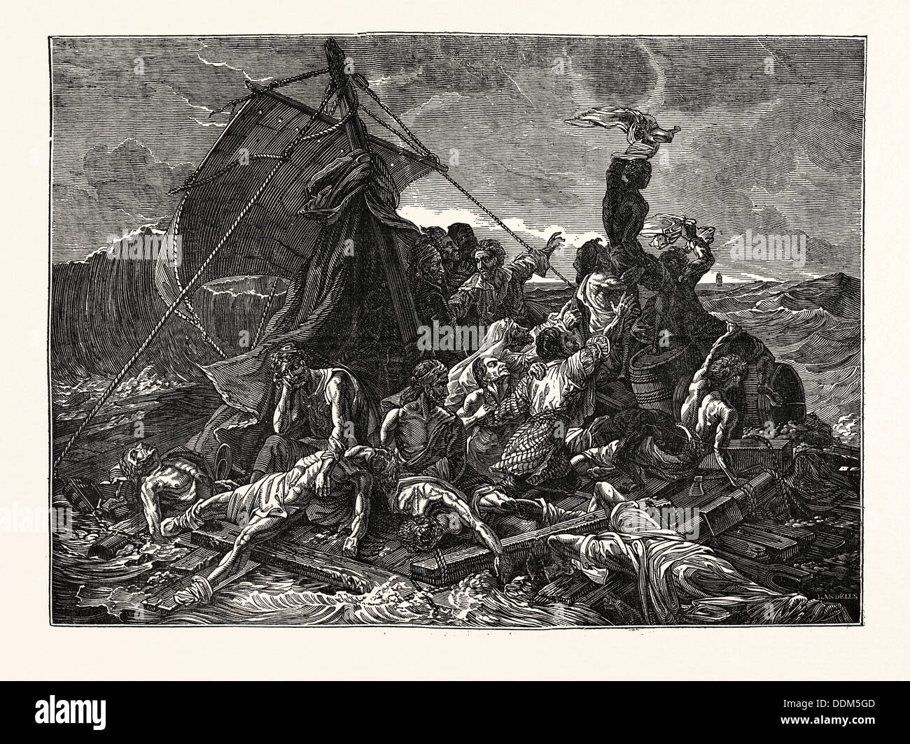 The Raft Of The Medusa High Resolution Stock Photography