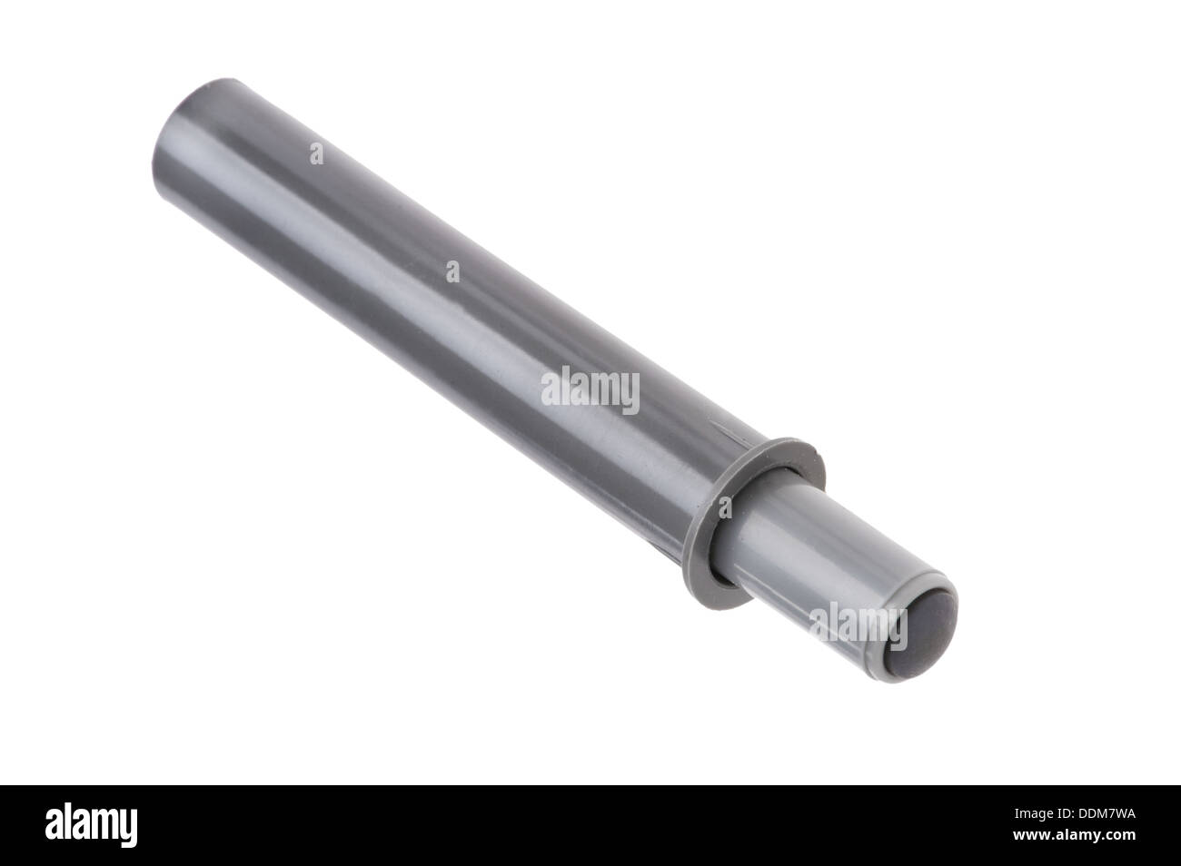 Damper for furniture isolated Drawer Silencer Stock Photo