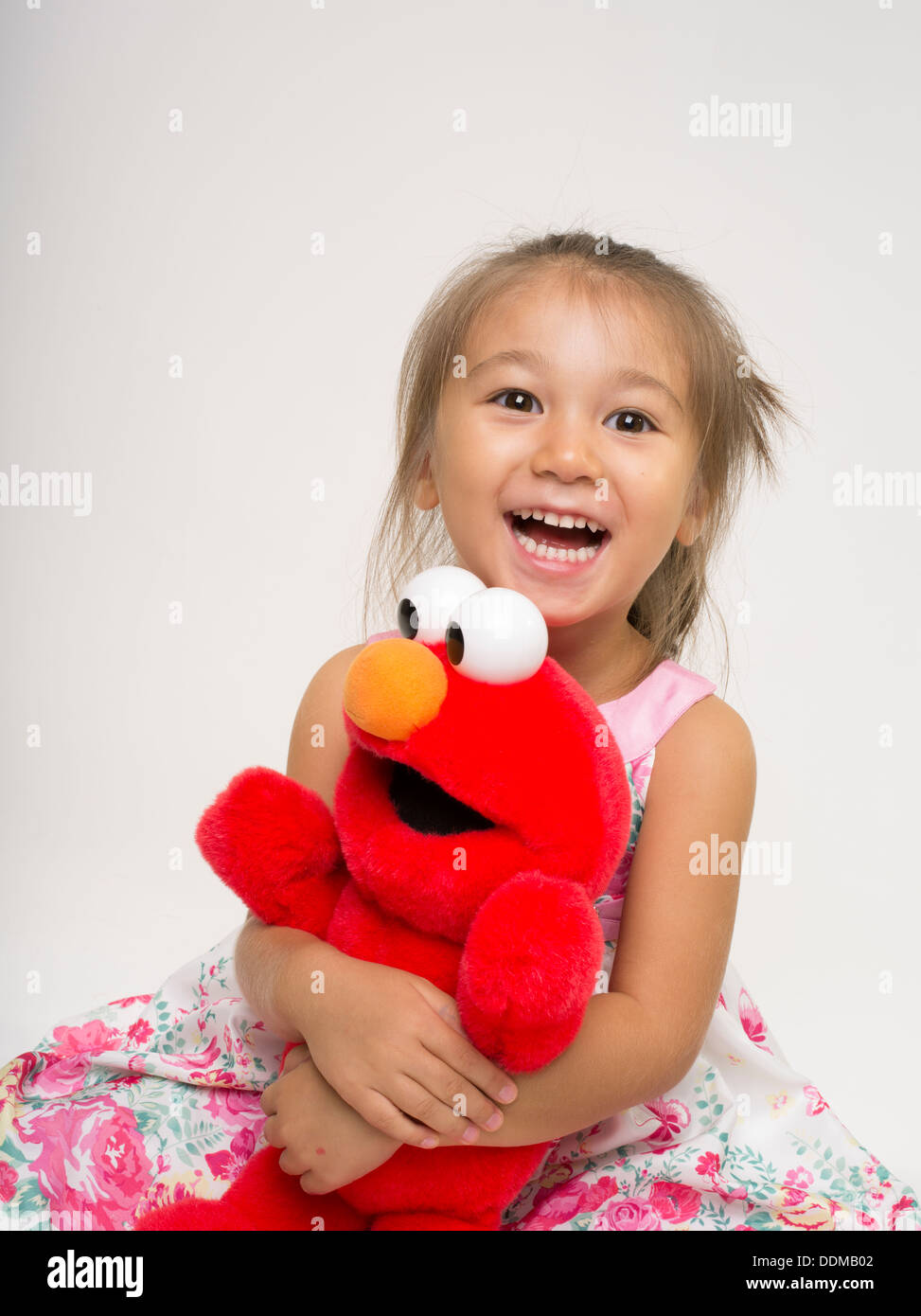 1996 Tickle Me Elmo children's toy by Tyco - Muppet / Sesame Street. Lead to Christmas Elmo-mania Stock Photo