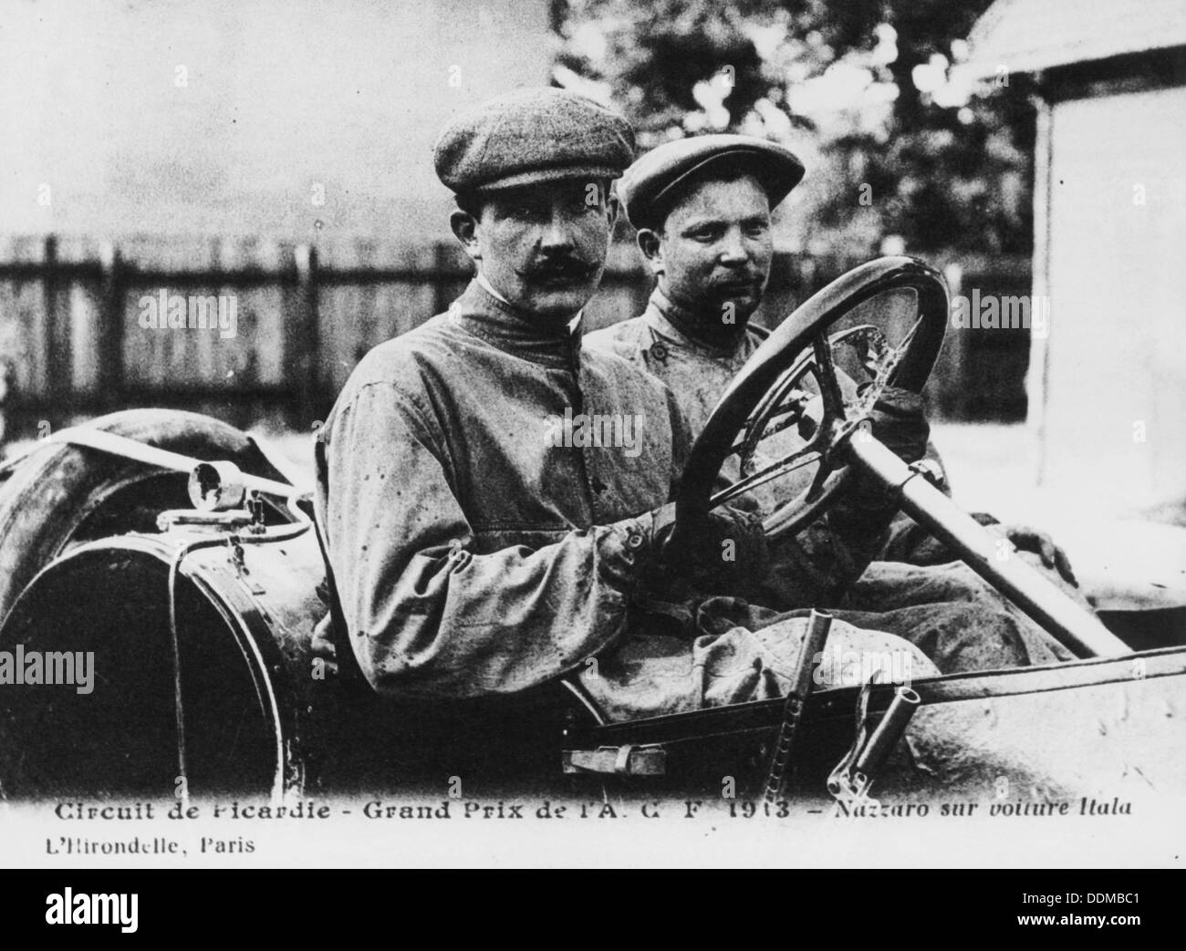 Photo D'époque - Itala Antonio Moriondo Grand Prix De France Amiens 1913