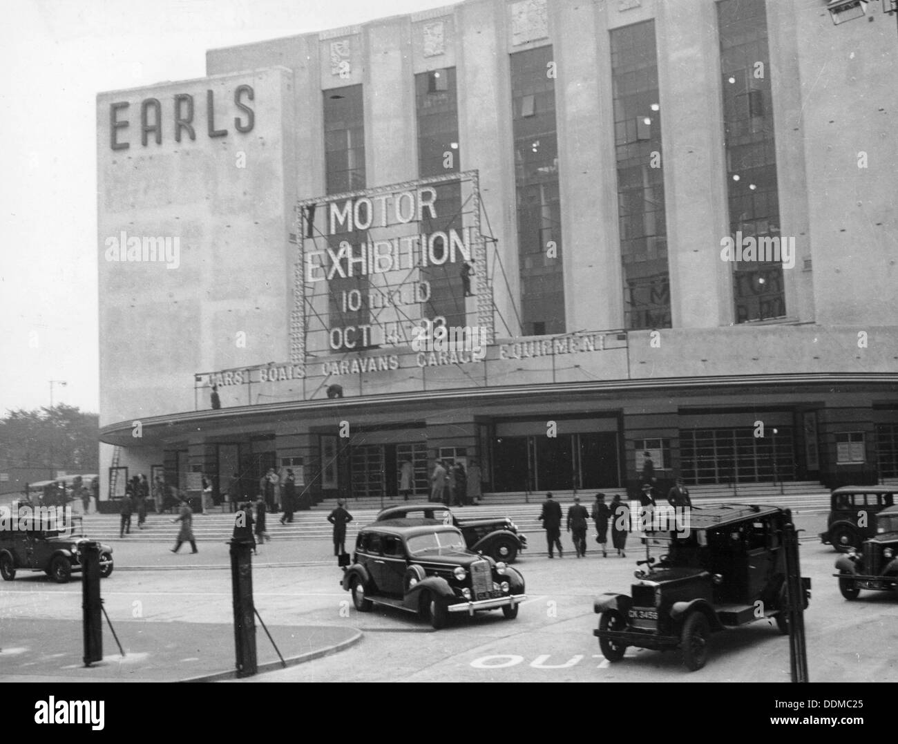 Earls Court Motor Exhibition, 1937. Artist: Unknown Stock Photo