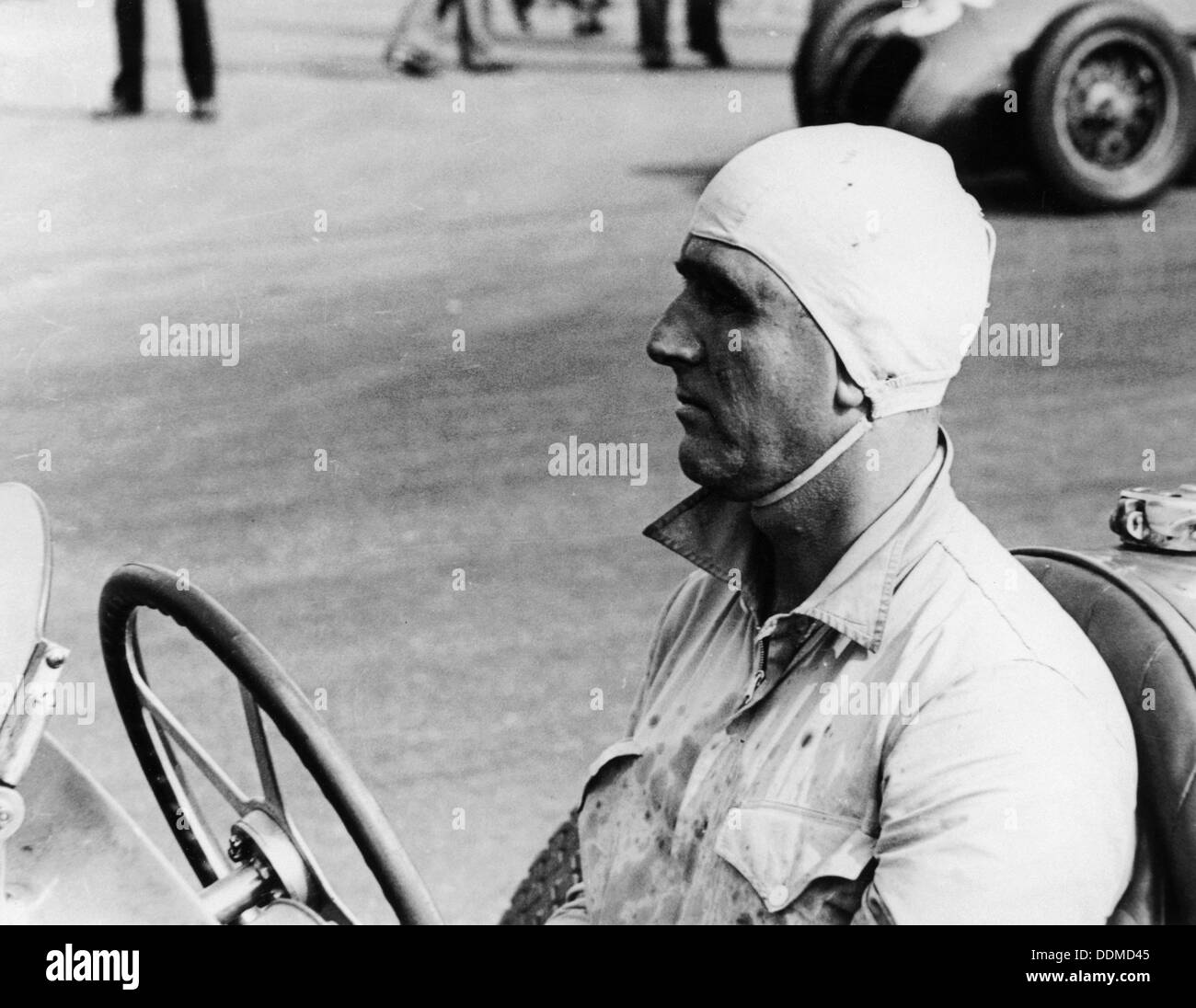 Giuseppe Farina, (early 1950s?). Artist Unknown Stock Photo Alamy