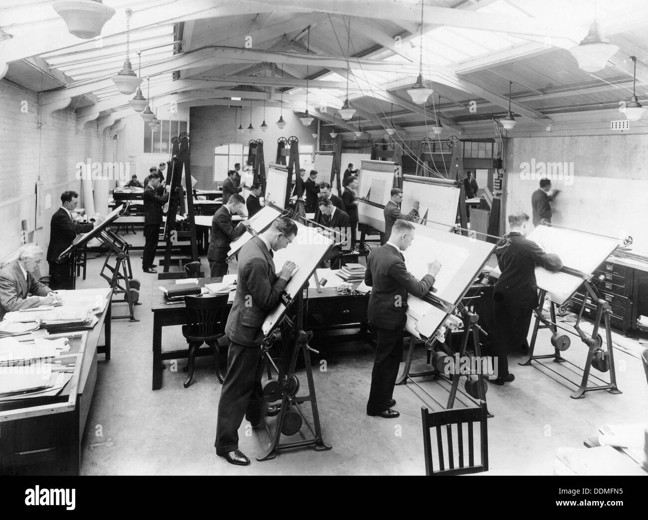 Draughtsman office hi-res stock photography and images - Alamy