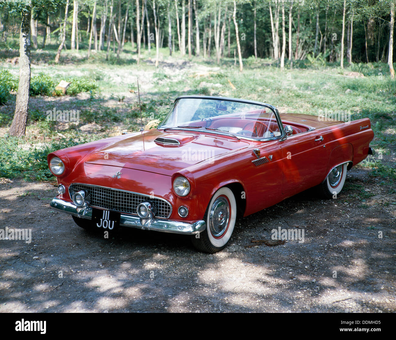 1955 Ford Thunderbird Car High Resolution Stock Photography and Images ...