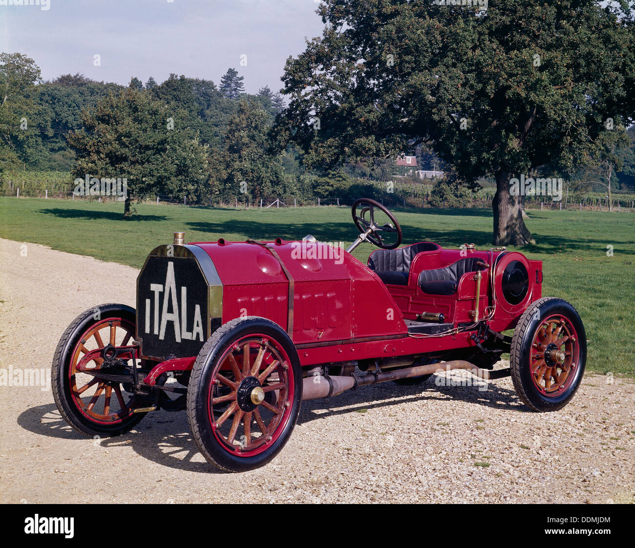 1907 Itala 120hp car. Artist: Unknown Stock Photo