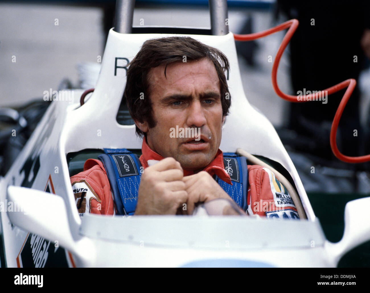 Carlos Reutemann, 1980. Artist: Unknown Stock Photo