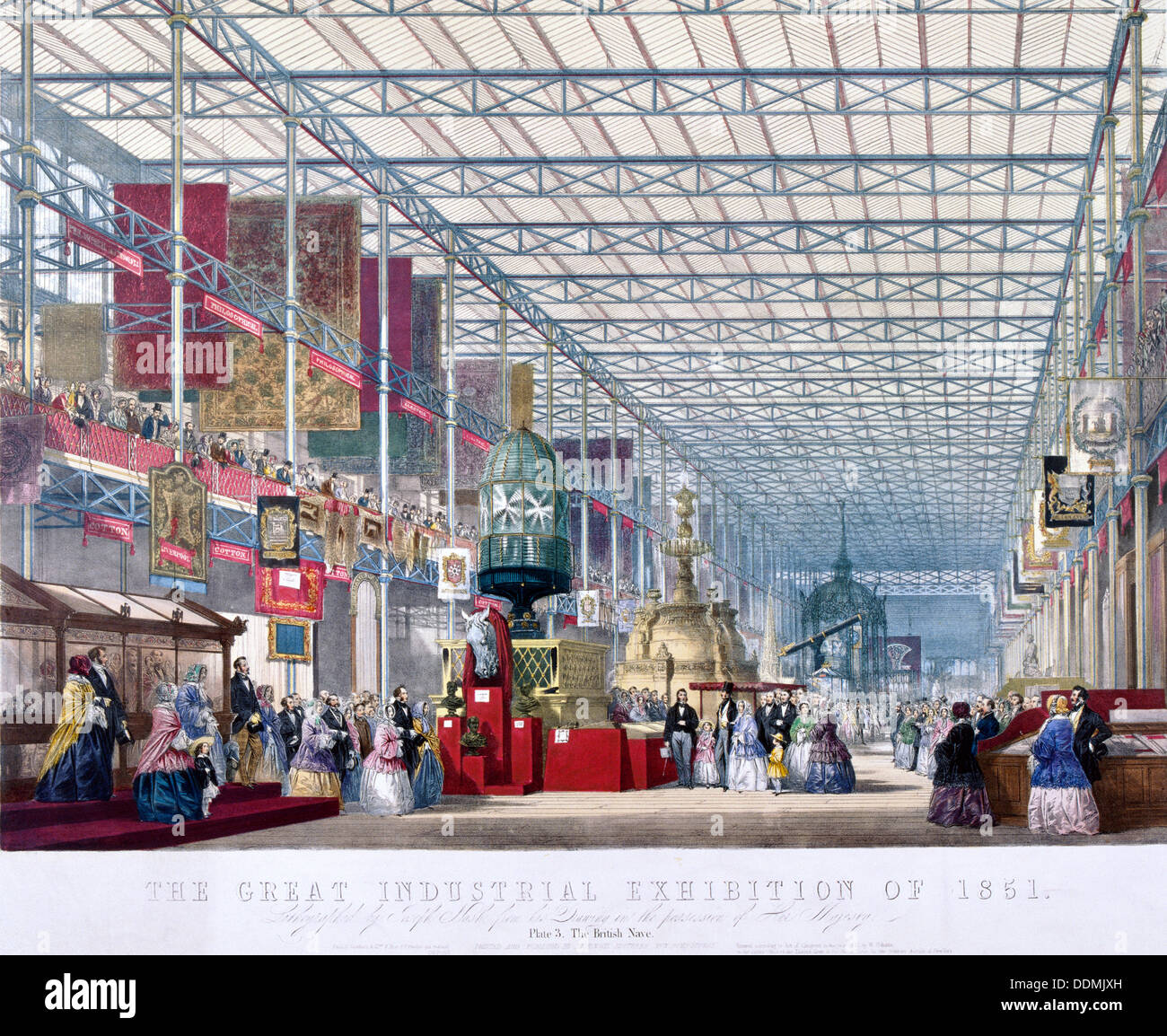 Great exhibition london 1851 flag hi-res stock photography and images - Alamy