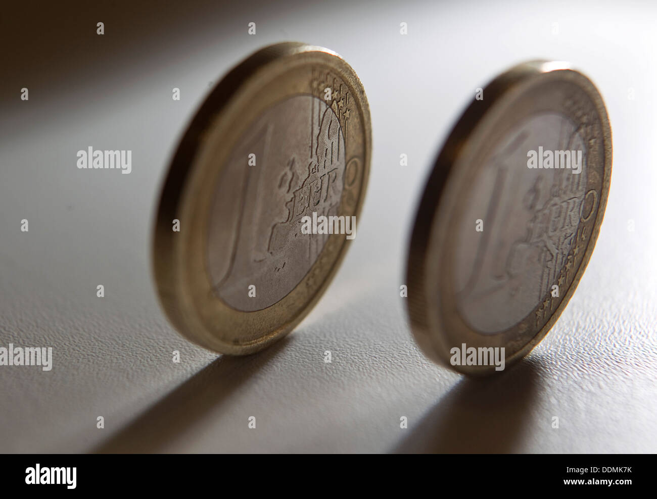 Euro moneys used in the Eurozone. Stock Photo