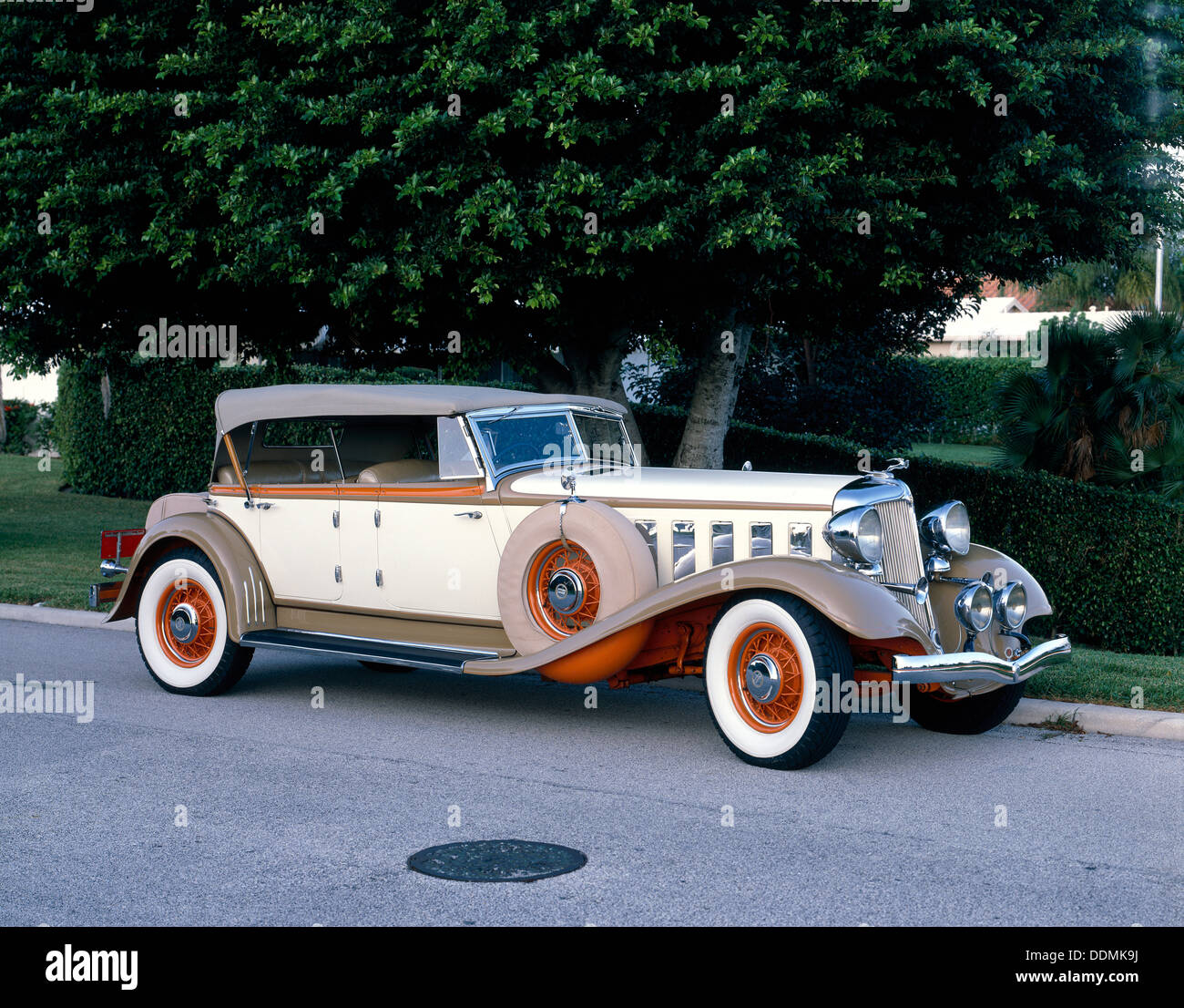 A 1933 Chrysler Custom Imperial. Artist: Unknown Stock Photo