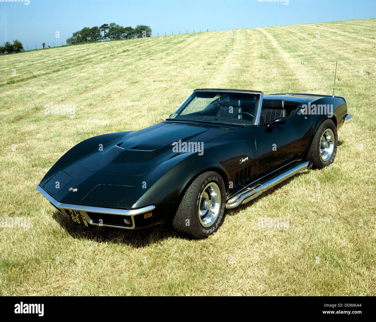 1969 Corvette Stingray >> A 1969 Chevrolet Corvette Stingray In A Field Artist 1969 Corvette Stingray >> A 1969 Chevrolet Corvette Stingray In A Field Artist