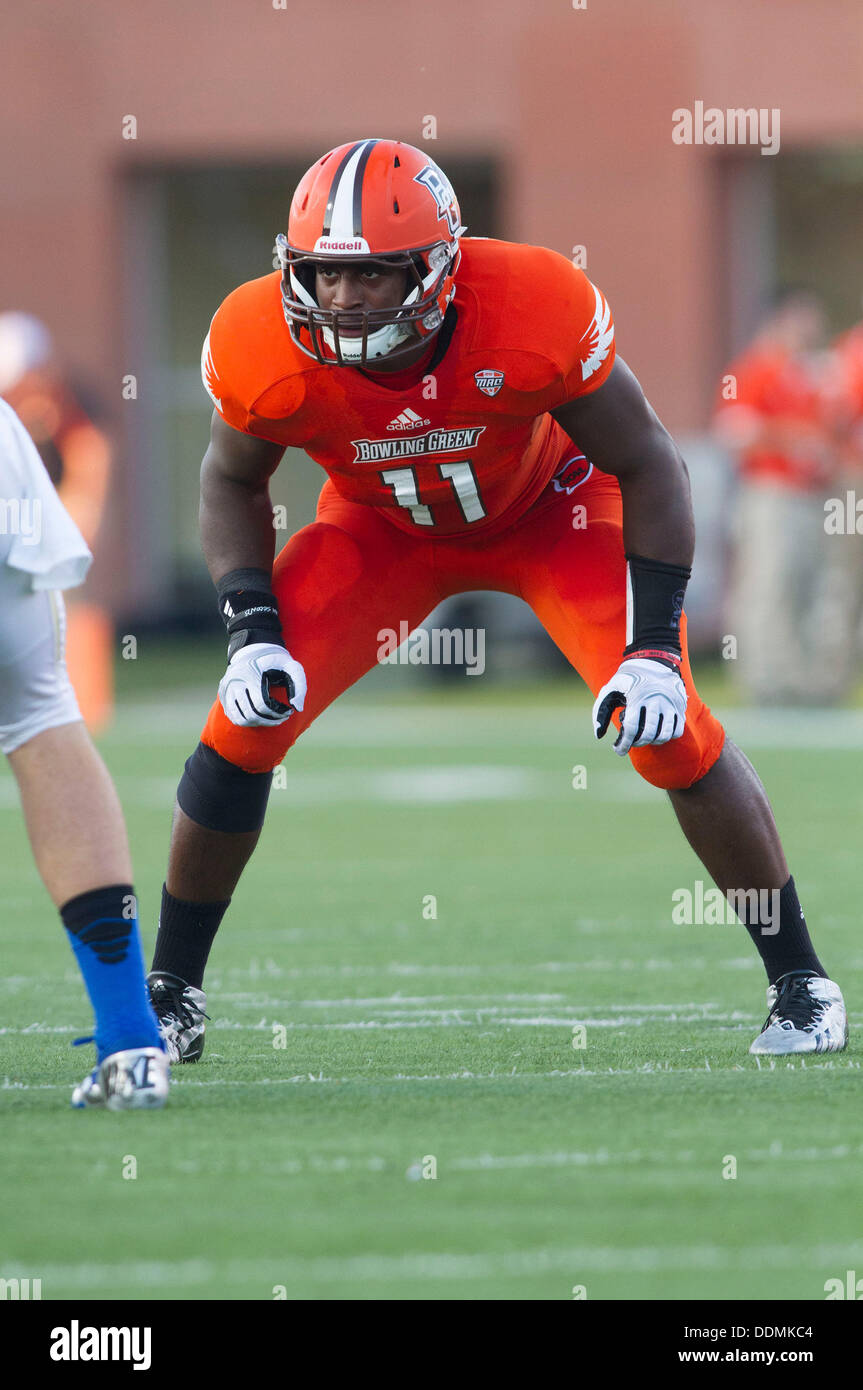 Aug 29 2013 Bowling Green Ohio U.S. Bowling Green Falcons linebacker Gabe Martin 11 in action during the NCAA football game between the Tulsa Golden Hurricane and the Bowling Green