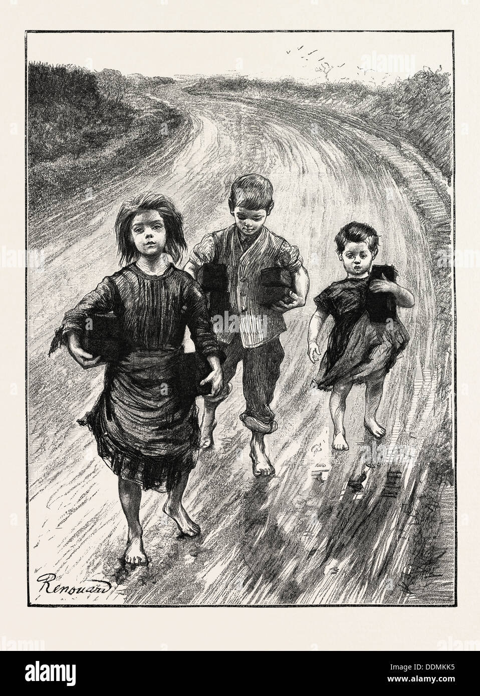Victorian school children hi-res stock photography and images - Alamy