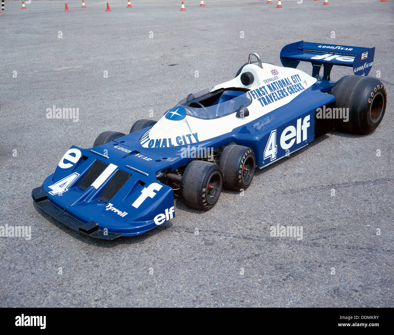 1977 Elf Tyrrell P34. Artist: Unknown Stock Photo