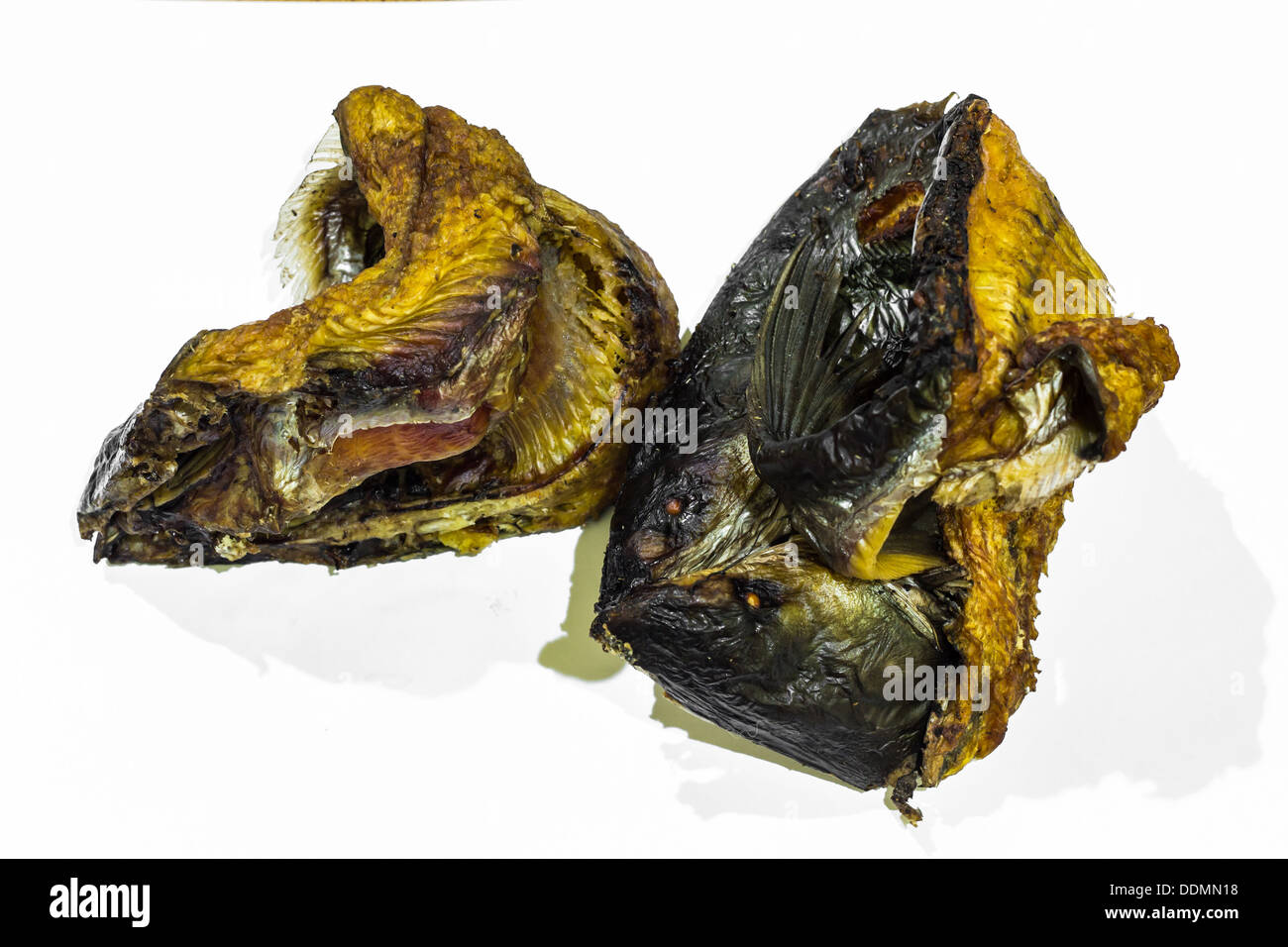 Dried fish , Thai food Stock Photo