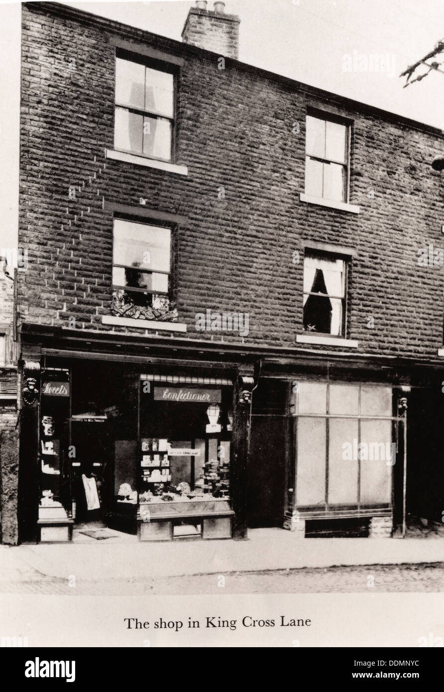 The first Mackintosh confectionery shop in Halifax, West Yorkshire