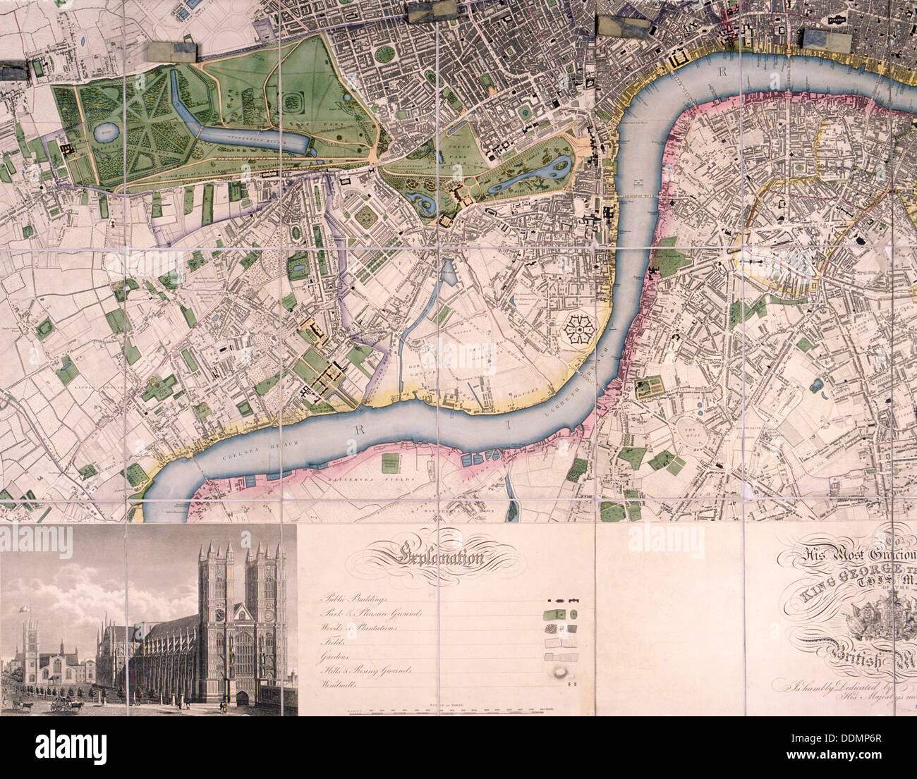 Map Of Surrounding Cities Near Me Map Of City Of London, Westminster And Southwark, 1827. Artist: James Neele  Stock Photo - Alamy