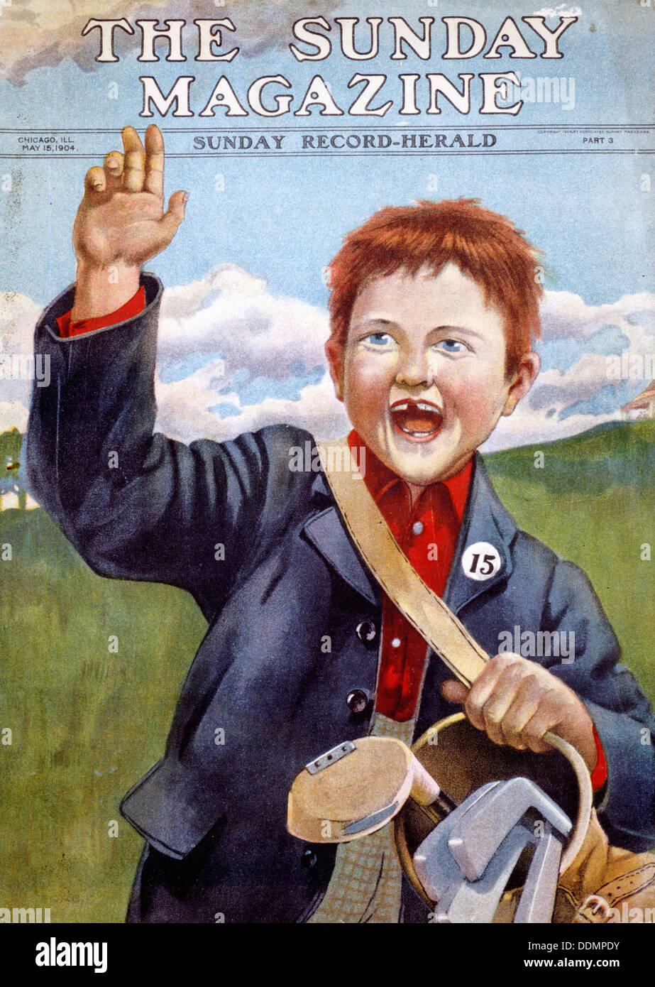 The Sunday Magazine, cover, May 1904. Artist: Unknown Stock Photo - Alamy