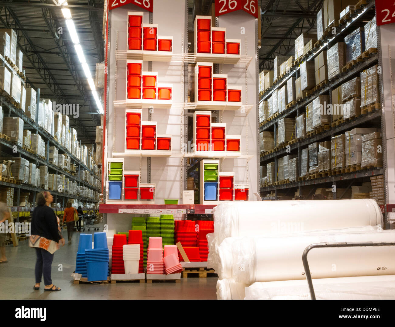 IKEA Swedish Retail Store Interior, Stoughton, NA Stock Photo Alamy