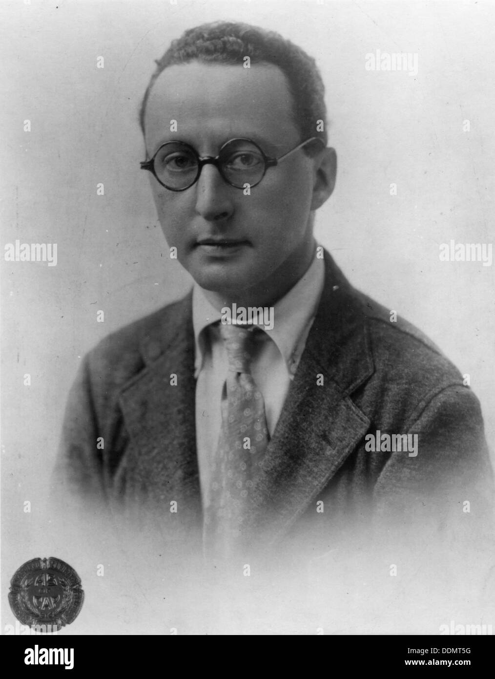 Jerome Kern (1885-1945), American composer. Artist: Unknown Stock Photo
