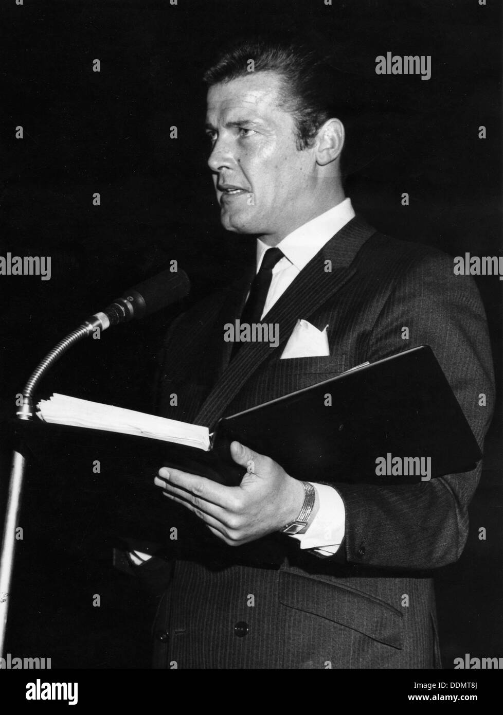 Roger Moore (1927- ), British actor, 1968. Artist: Unknown Stock Photo