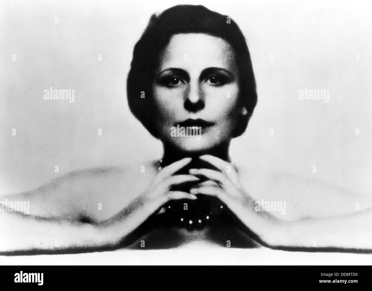 Leni Reifenstahl (1902-2003), German Film maker. Artist: Unknown Stock Photo